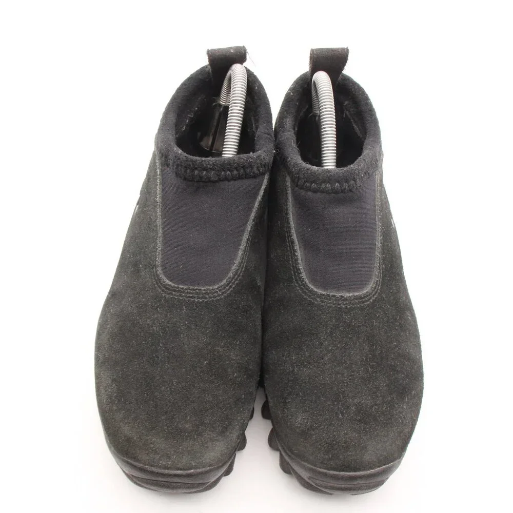 Salomon Contagrip CX Thinsulate slip on Black Suede Women's Size 8 Trail Shoes - Picture 2 of 11
